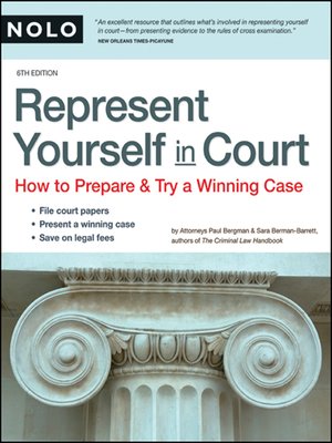 cover image of Represent Yourself in Court